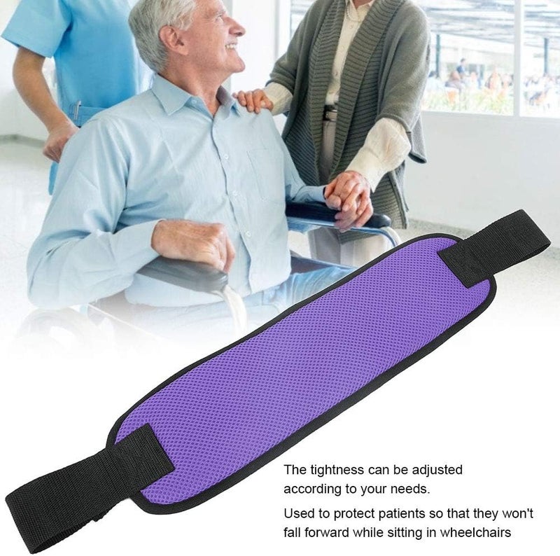 woobles Wheelchair Belt, Breathable Safety Fixed Belt Constrained Bands with Adjustable Straps Patients Cares Safety Harness Chair Waist Lap Strap for Elderly(1#) - Image 5